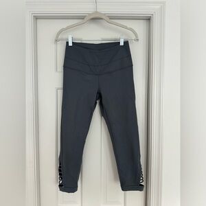 Zella Cropped Leggings with Cut Outs